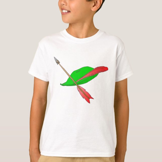 Camiseta Gorra y flecha (Anverso)