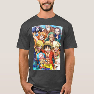 Camiseta Gorras De Paja Una Pieza 1