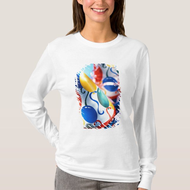 Camiseta Gorras del fiesta (Anverso)