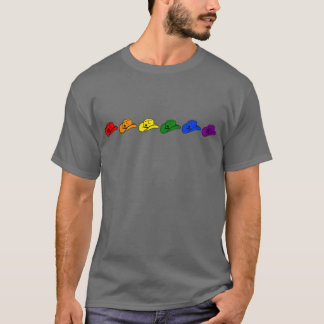 Camiseta gorras del vaquero del orgullo gay