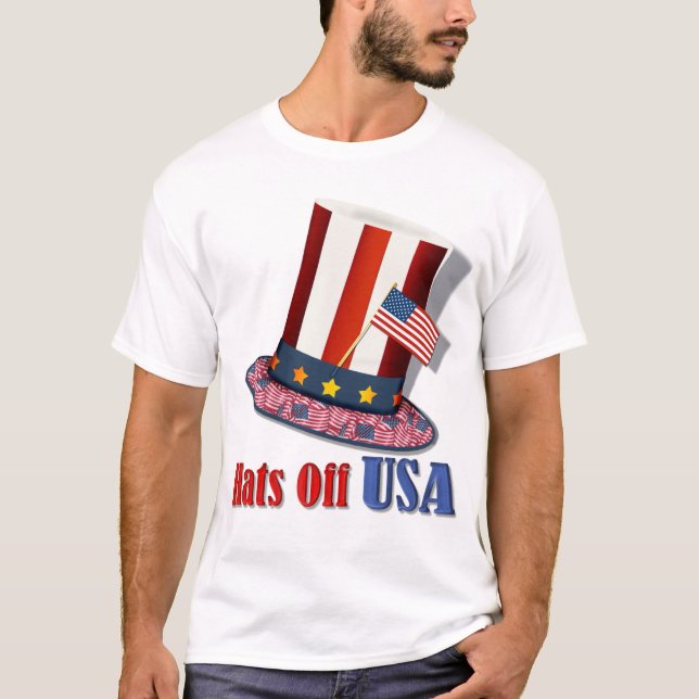 Camiseta Gorras fuera de Estados Unidos (Anverso)