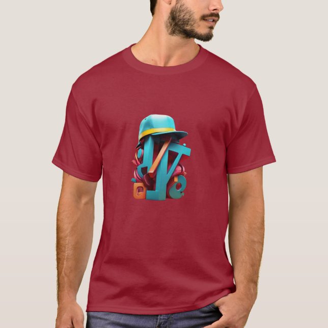 Camiseta GORRAS: Hip-Hop inspiró hilos de discusión (Anverso)