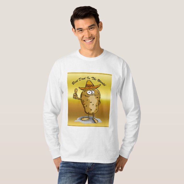 Camiseta Gorras mexicanos con sombrero mexicano (Anverso completo)