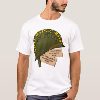 Camiseta Gorras y C-Ratas de acero - veterano