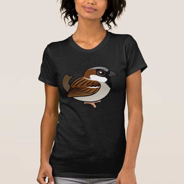 Camiseta Gorrión de casa (Anverso)