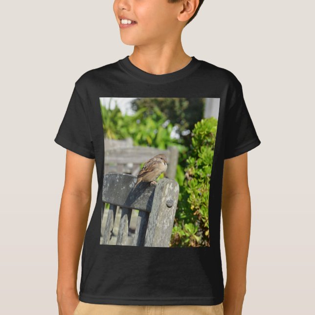 Camiseta Gorrión descarado (Anverso)
