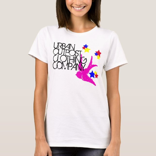 Camiseta Gorrión-Estrella del UO [mujeres] (Anverso)