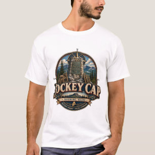 Camiseta Gorrito de Jockey Fryeburg Maine Monumento Históri
