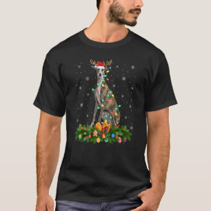 Camiseta Gorrito de Reno de Vacaciones de Navidad Santa Gal