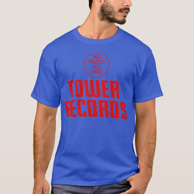 Camiseta Gorrito de Tower Records (Anverso)