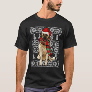 Camiseta Gorro de Santa Navidad Pastor Anatolio Perro Feo N