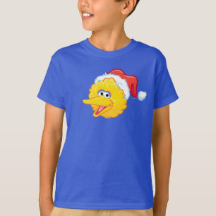 Camiseta Gorro de Santa Pájaro Grande