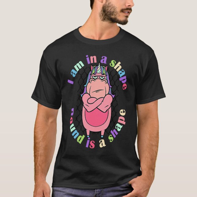 Camiseta gorrón de caballo unicornio enojado (Anverso)