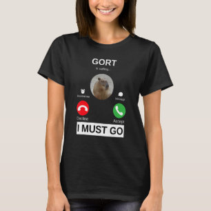 Camiseta Gort está llamando a Capybara llama a los rebeldes