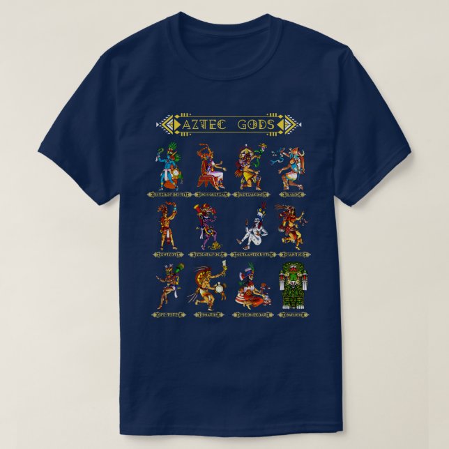Camiseta Gos aztecos (Diseño del anverso)