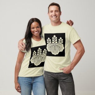 Camiseta Goshichi ningún cuadrado invertido kiri, Japón