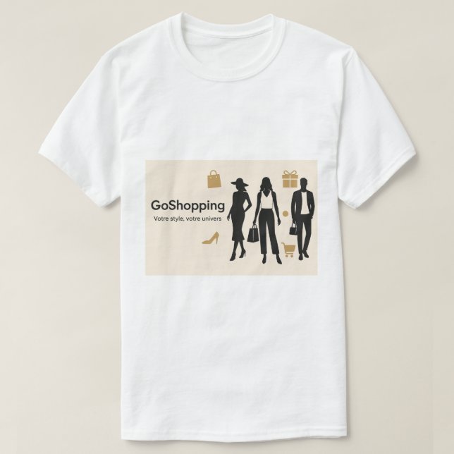 Camiseta GoShopping (Diseño del anverso)
