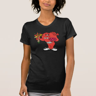 Camiseta Gossamer con rosas