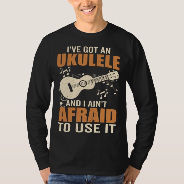 Camiseta Got An Ukulele Hawaiian Guitar Player Music Playin (Anverso)