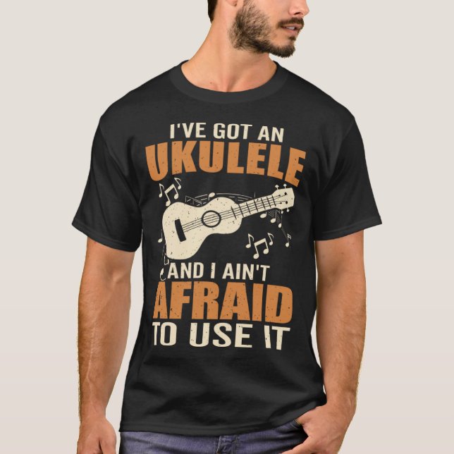 Camiseta Got An Ukulele Hawaiian Guitar Player Music Playin (Anverso)