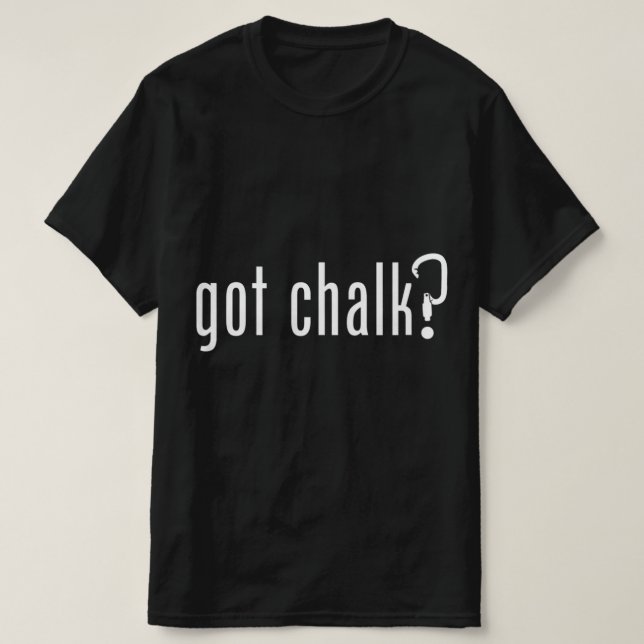 Camiseta GOT CHALK Fun Rock Climber (Diseño del anverso)