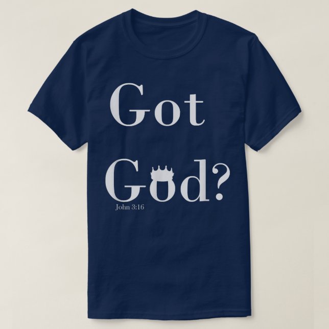 Camiseta Got God T-Shirt (Diseño del anverso)