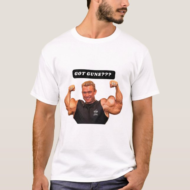 Camiseta Got guns??? (Anverso)