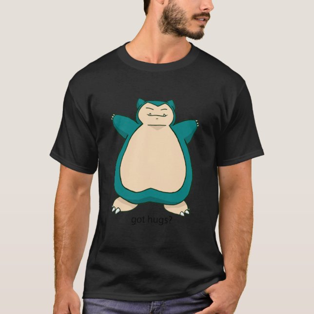 Camiseta Got Hugs Snorlax Classic (Anverso)