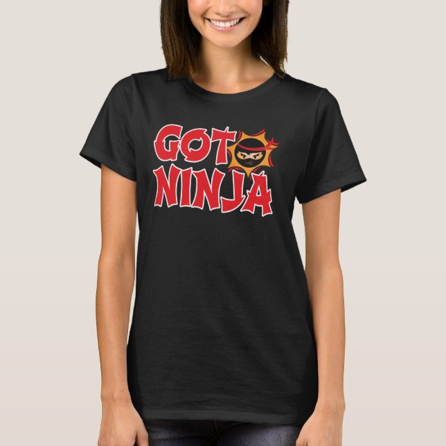 Camiseta Got Ninja Warrior Funny (Anverso)