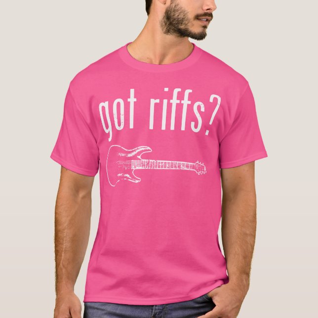 Camiseta Got Riffs Guitar (Anverso)