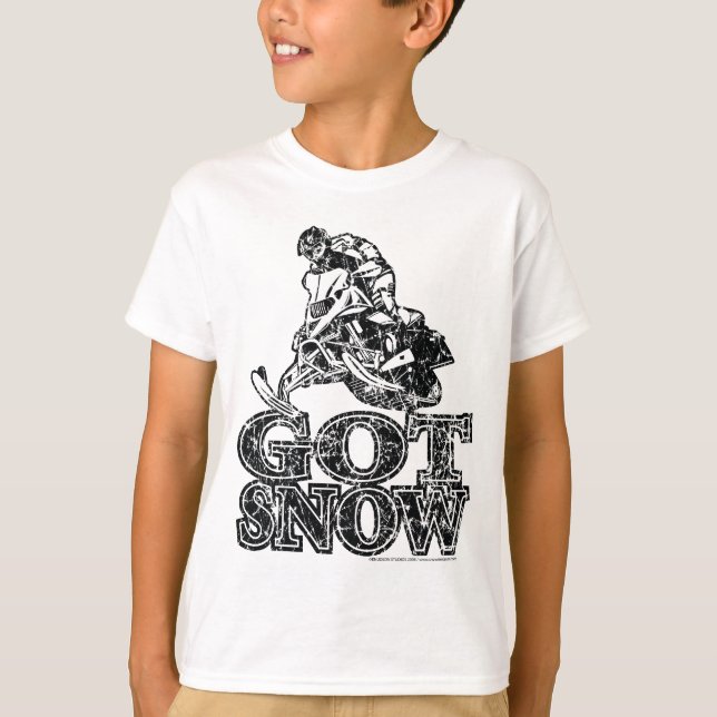 Camiseta Got-Snow-Distressed (Anverso)
