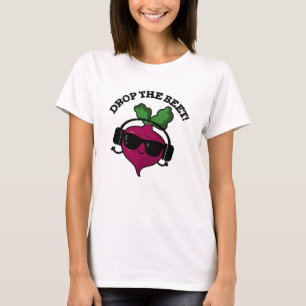 Camiseta Gota De La Abeja Graciosa Música Veggie Pun