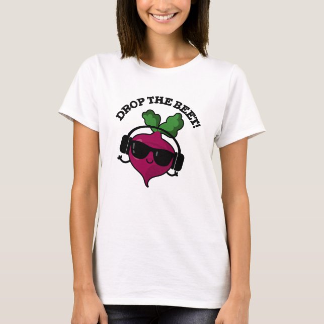 Camiseta Gota De La Abeja Graciosa Música Veggie Pun (Anverso)