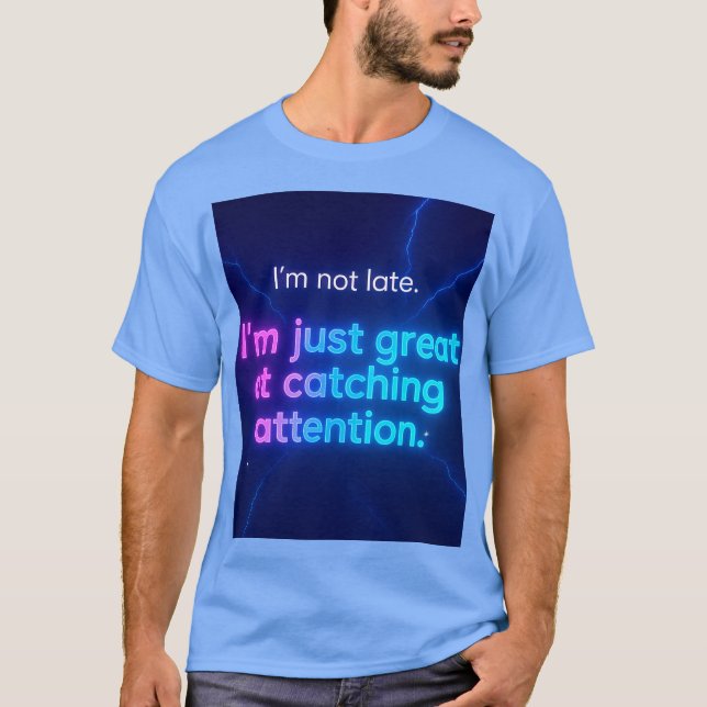 Camiseta gota imparable del tornillo de la Neon tee de la e (Anverso)