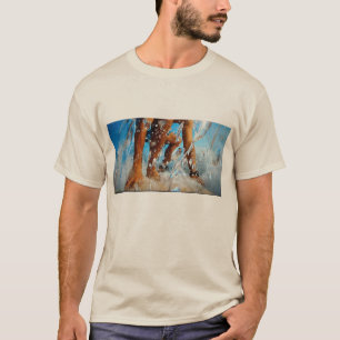 Camiseta gotas de agua de surf