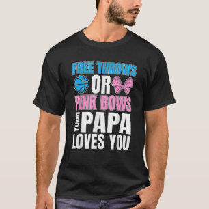 Camiseta gotas libres o arcos rosados... Papa te ama a ti,
