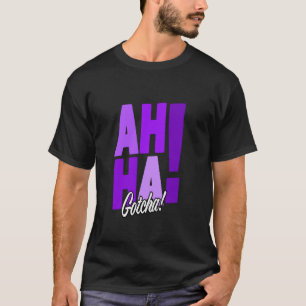 Camiseta ¡Gotcha! Morado Gráfico Morado