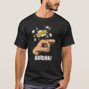 Camiseta Gotcha Ok Rótulo Finger Circle Hand Meme Premium