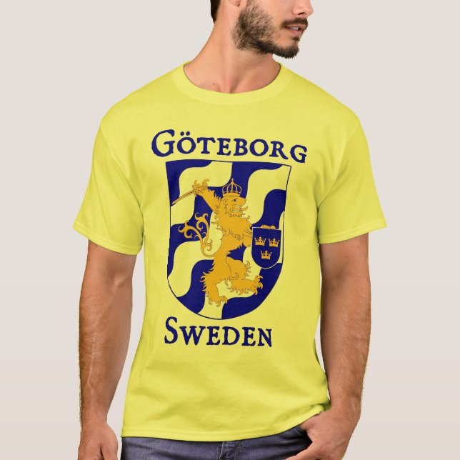 Camiseta Göteborg (Gothenburg), Suecia (Sverige) (Anverso)