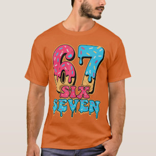 Camiseta Goteo de béisbol número 67 jugador o cumpleaños 67
