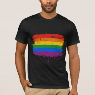 CAMISETA GOTEO GAY DE LA BANDERA