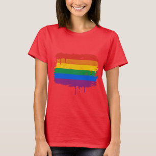 CAMISETA GOTEO GAY DE LA BANDERA
