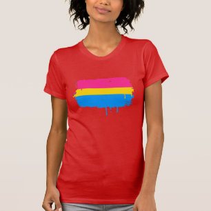 CAMISETA GOTEO PANSEXUAL DE LA BANDERA