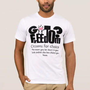 Camiseta GotFreedom - Ciudadanos por elección