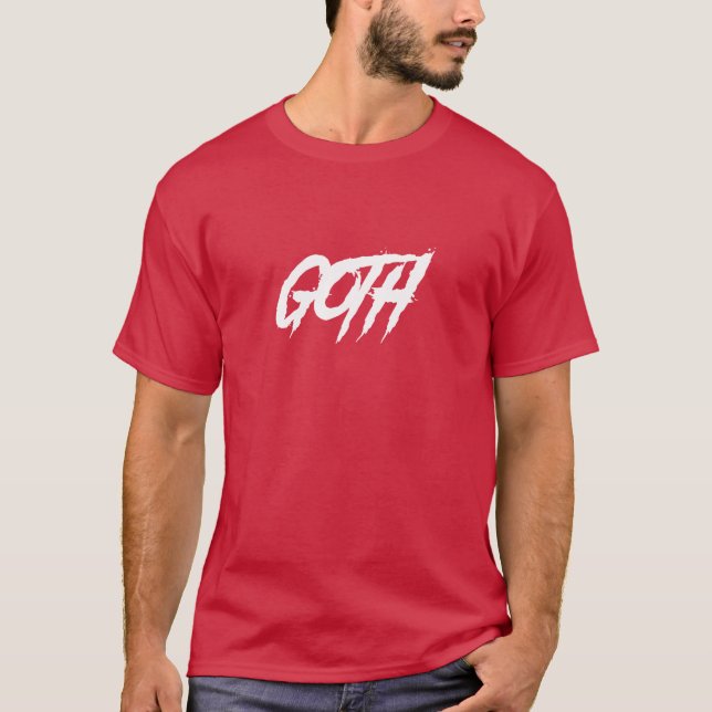 Camiseta Goth Boy Clique Goth friend (Anverso)
