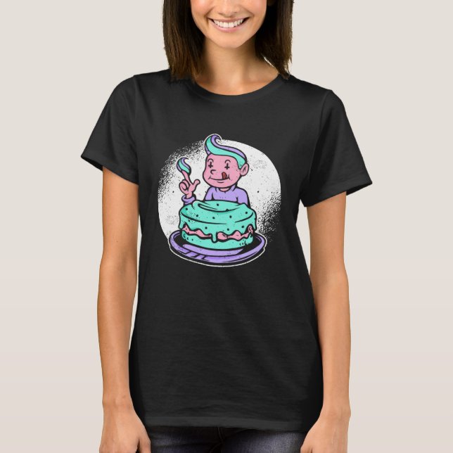 Camiseta Goth Cake Pastel Goth Aesthetic Gothic Emo Clothes (Anverso)