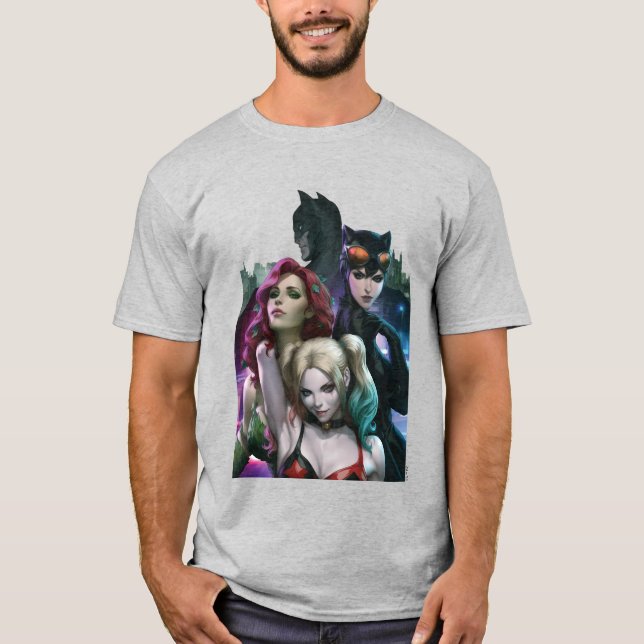 Camiseta Gotham City Sirens #1000 Comic Cover Variant (Anverso)