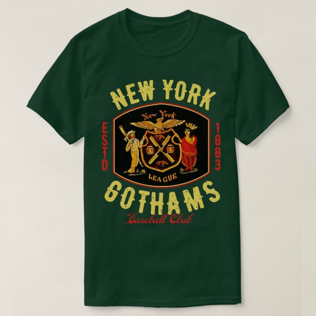 Camiseta Gothams de Nueva York (Diseño del anverso)