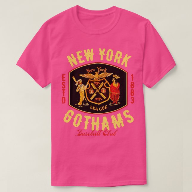 Camiseta Gothams de Nueva York (Diseño del anverso)