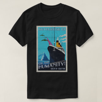 Camiseta GothCruise 13: Oh, la humanidad 2 echó a un lado
